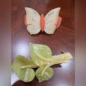 2 Beautiful hair ties